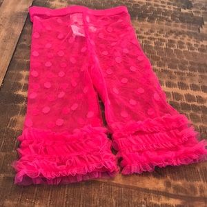 Mud pie brand triple ruffle leggings